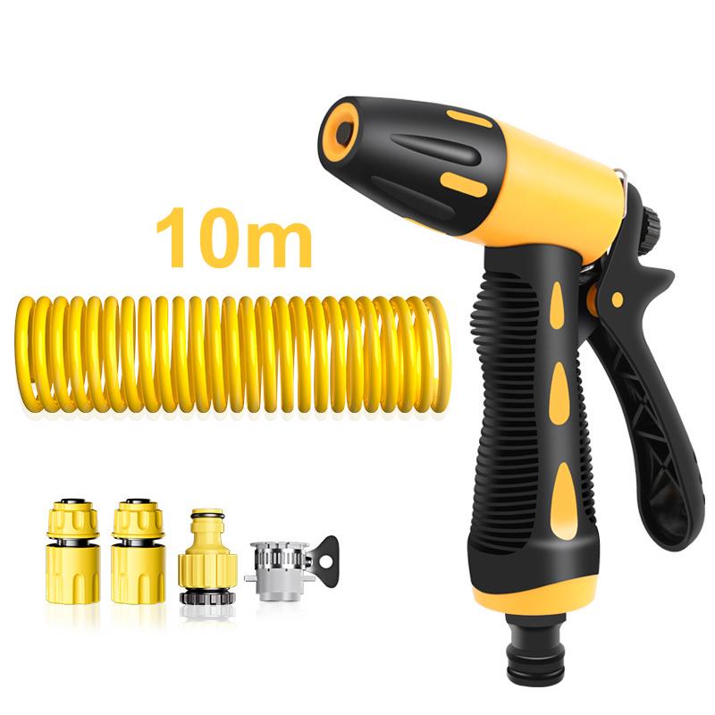 

Телескопический водяной шланг 10/15/20 метров с насадкой высокого давления Набор инструментов для мойки автомобиля Удлинительный шланг Водяной шланг для мойки под давлением