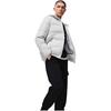 Li Ning Wade Series Hot Pot Down Jacket Waterproof Hooded Warm Men Jacket Chuan-Stone-Gray AYMT163-4