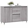 Sideboard Gray Sonoma 101.5 X 35 X 70 Cm Engineered Wood