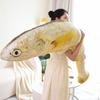 Entzückendes Großes Gelbes Fisch Plüschtier Kissen Für Chinajoy Fans 180cm Höhe!