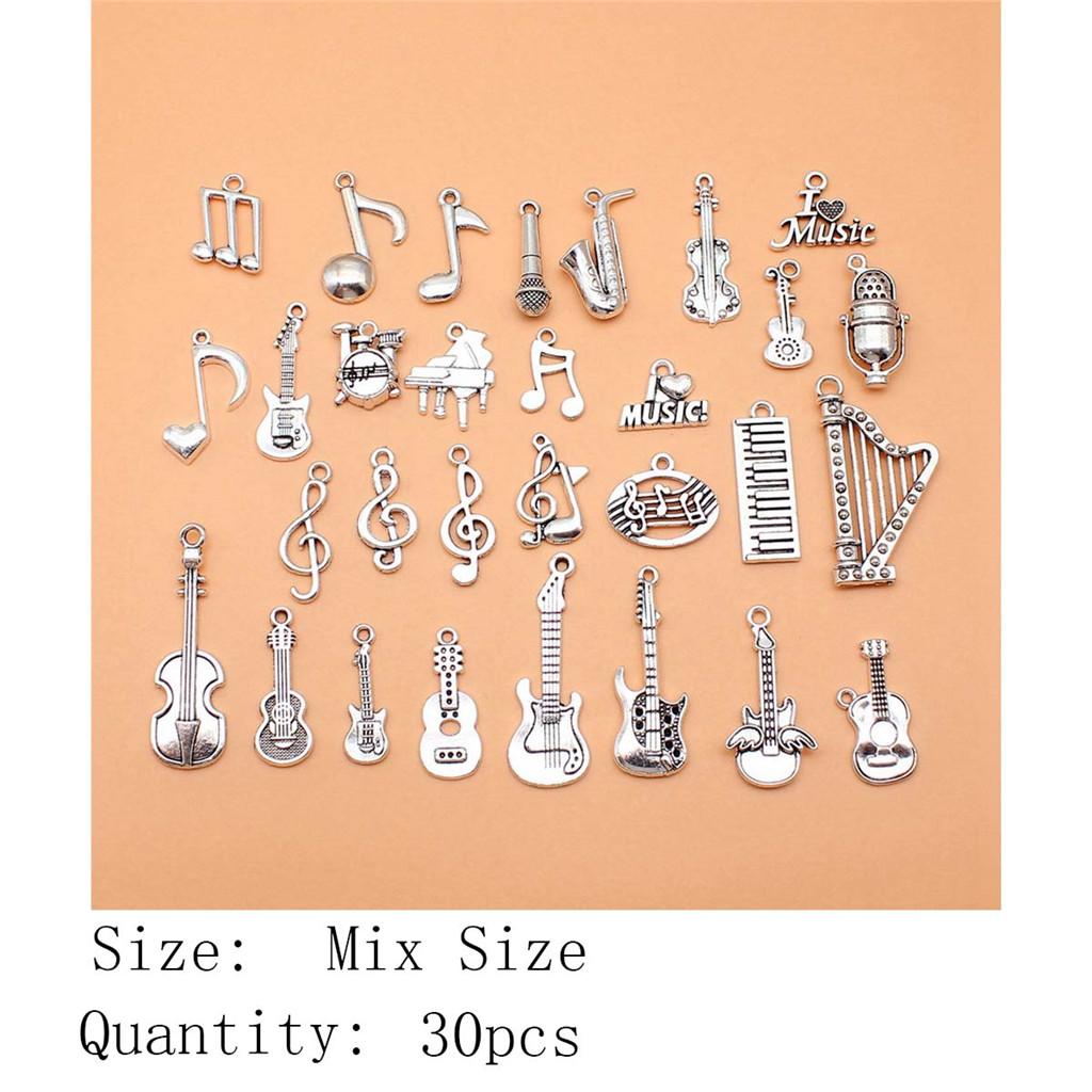 New Year's Day Aesthetic Jewelry Charms Study Sports Mixed Set Charms Pendant Women's Bag Bracelet Pendant