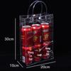 Transparent PVC Tote Bag - Customizable Gift Favor Bag
