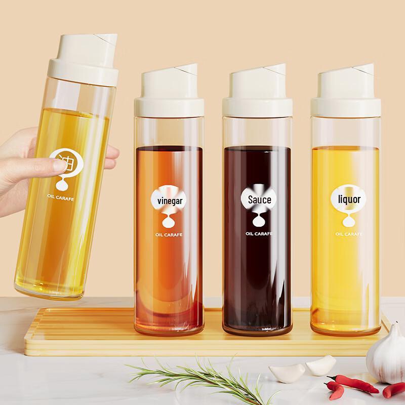 Changbaosen Automatic Open/Close Glass Oil Dispenser Set