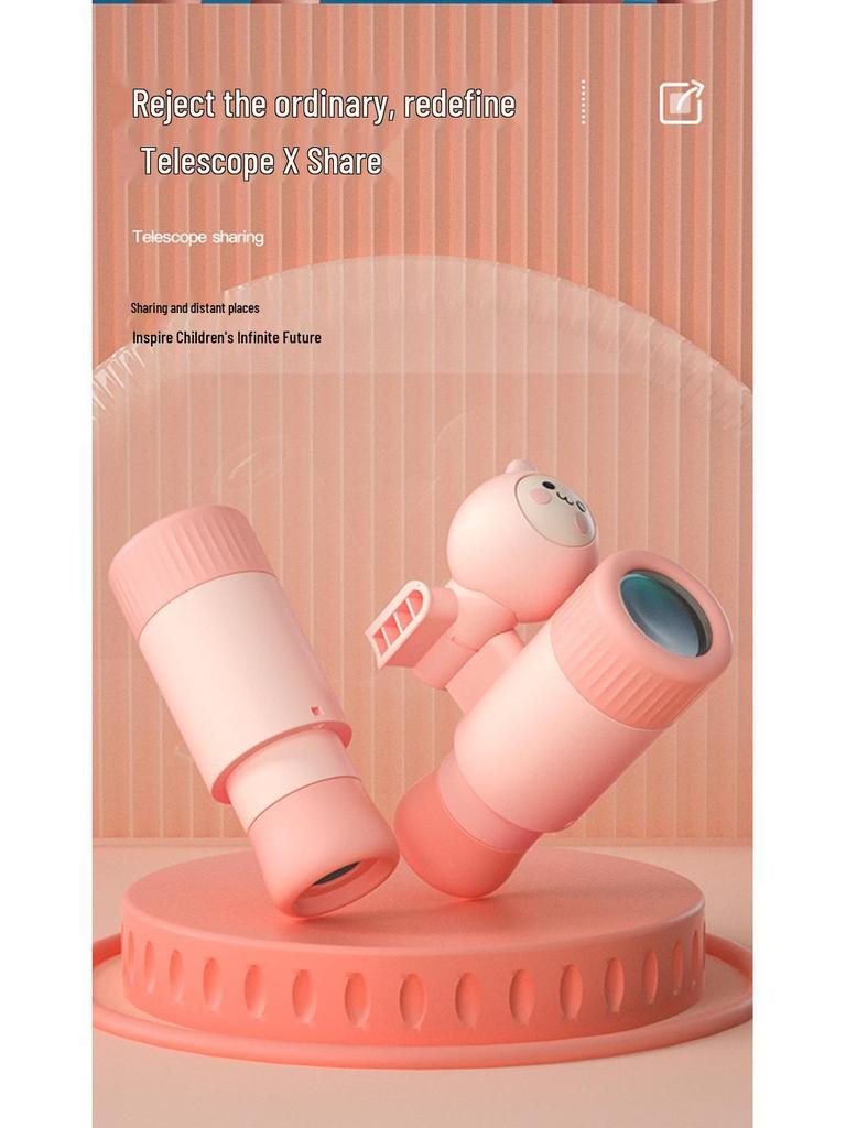 HD Focus Detachable Kids' Binoculars - Single/Double Barrel