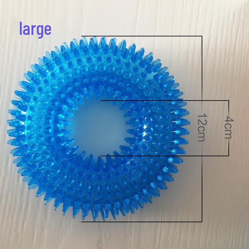 Giocattolo per Cani Ecologico: Anello Spinoso e Allenatore Molar Donut