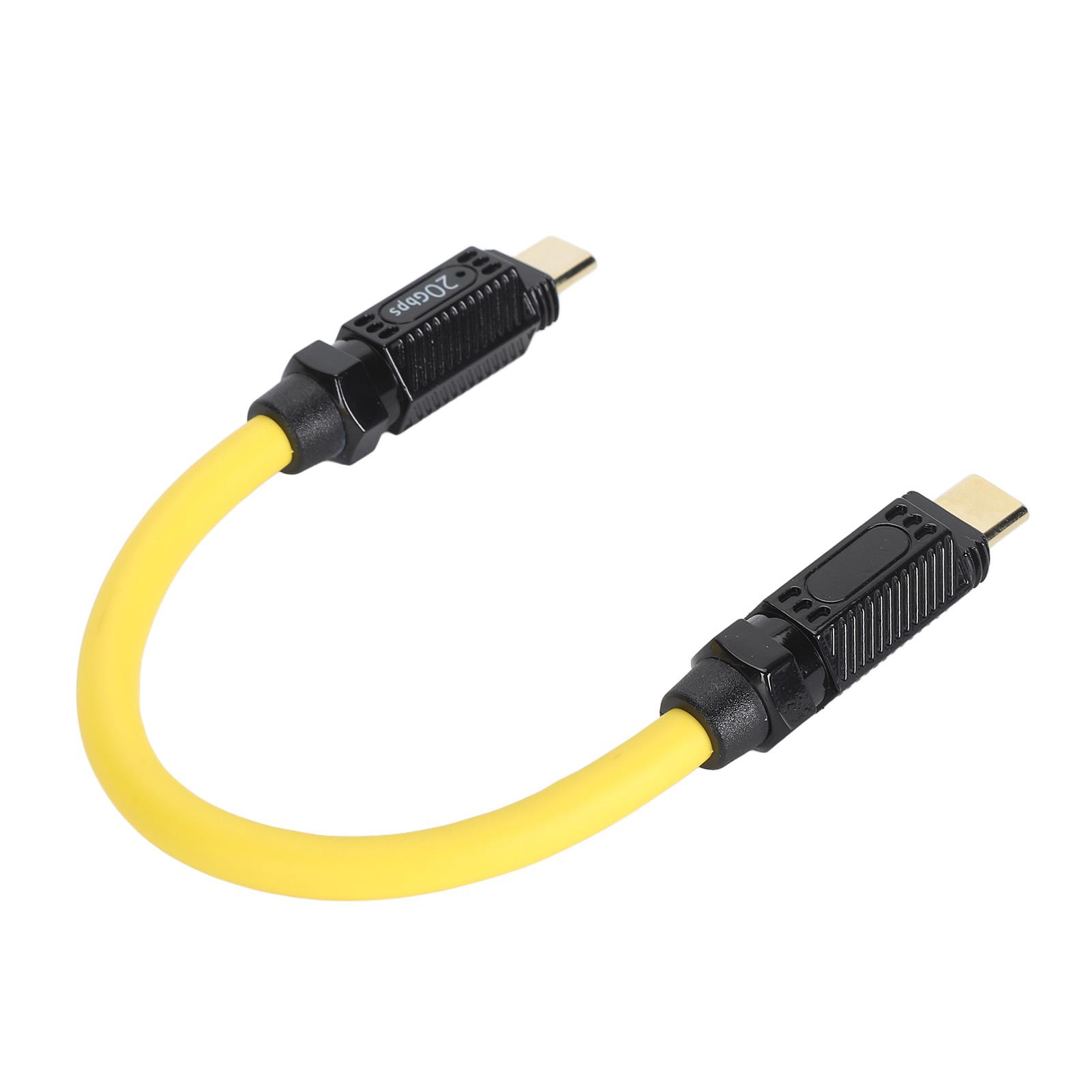 

Удлинительный кабель типа C с поддержкой PD3.1 140 Вт, быстрая зарядка, 20 Гбит/с, высокоскоростной HD 8K 60 Гц, тип C - тип