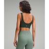Lululemon Align  V Neck BrA  Light Support  A B Cup legAcy Green