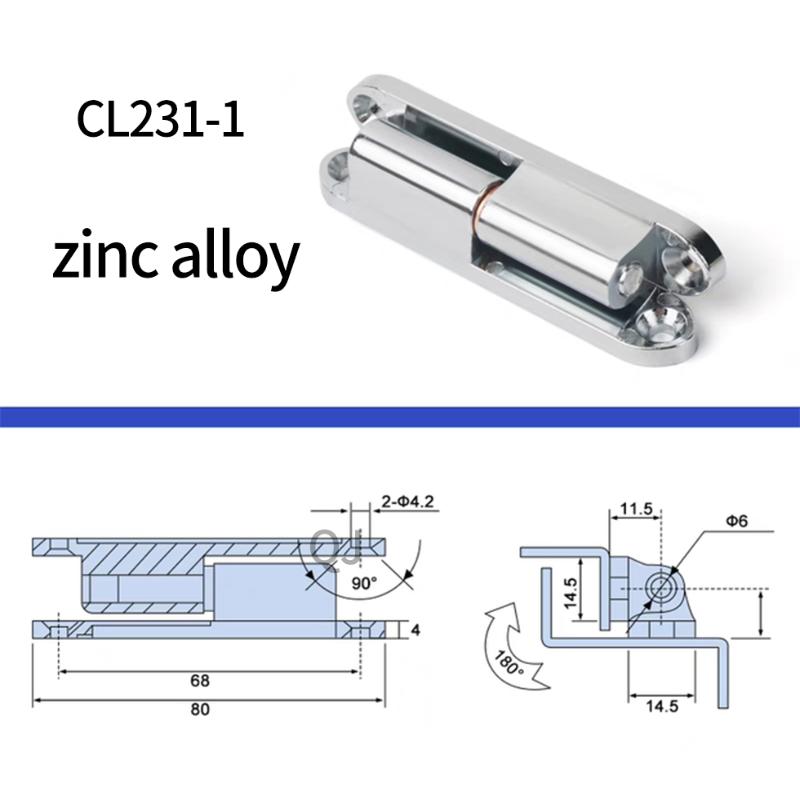Detachable Hardware Removable Hinge Industrial Parts Replacement Spare Accessories Cabinet Door Easy Installation