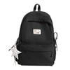 Schoolbag soft solid color soft waxy student small schoolbag girl daily class weekend girlfriend travel backpack