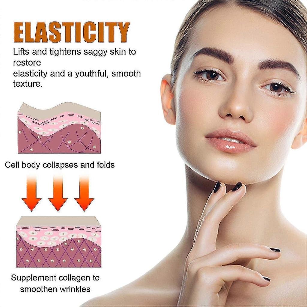2 PEZZI Siero Avanzato Collagen Boost Anti-Età, Siero Profondo Antirughe, Pelle Tonica & Riduce le Rughe, Adatto a Tutti i Tipi di Pelle