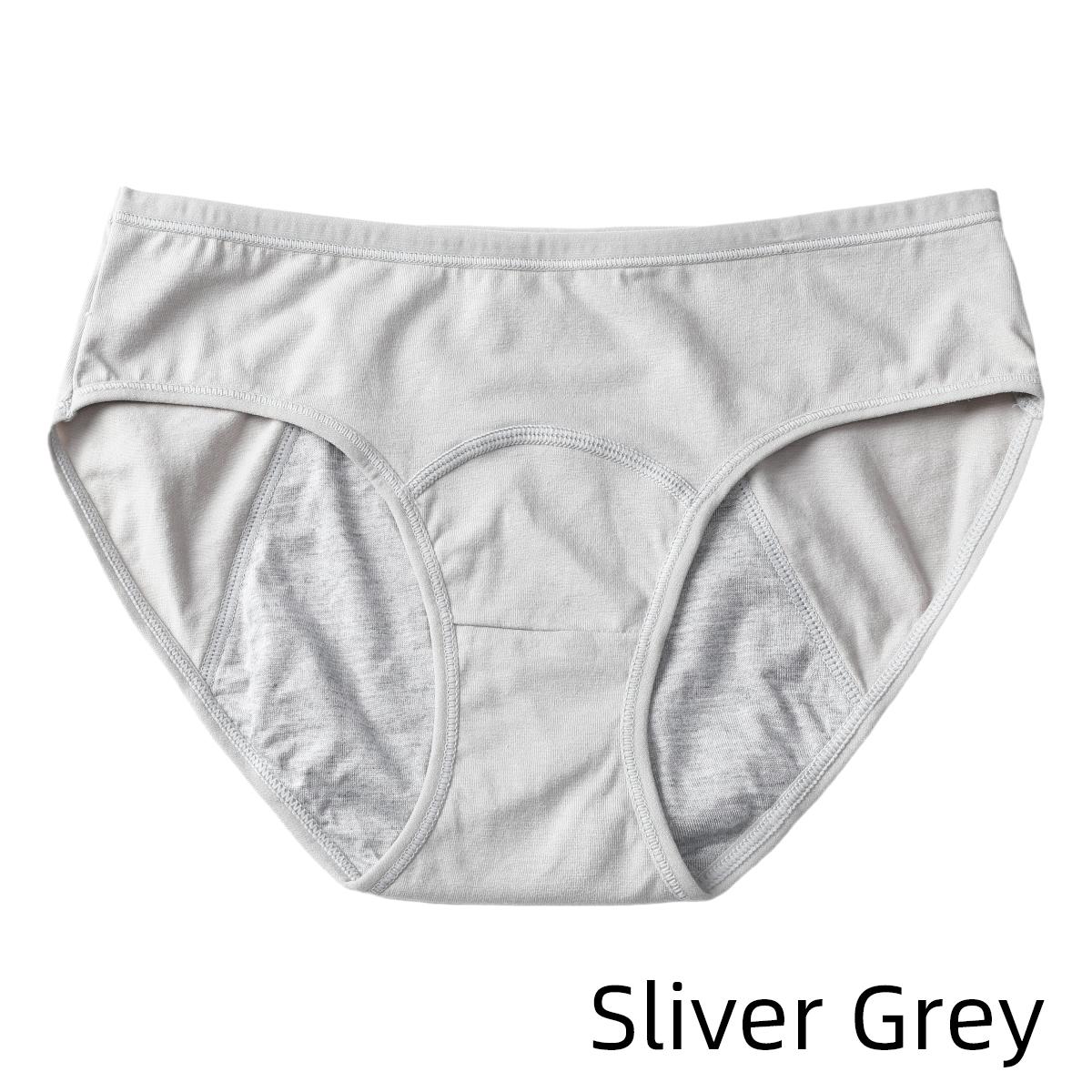 

Сплошные физиологические женские трусики с низкой талией, расширенные герметичные менструальные брюки, удобное дышащее женское нижнее белье для менструации S