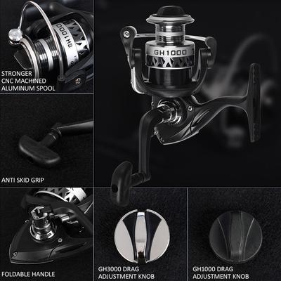 Fishing Rod and Reel Combo Carbon Fiber Telescopic Fishing Rod with Reel Combo Set Lures Jig Hooks Fishing Carrier Bag