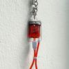 Blood Donation Pack, Blood Type Key Ring, Bag Charm, Key Chain, Goods Bag