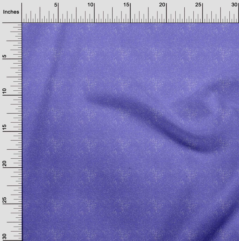 oneOone Cotton Flex Blue Fabric Texture Dress Material Fabric Print Fabric By The Yard 40 Inch
