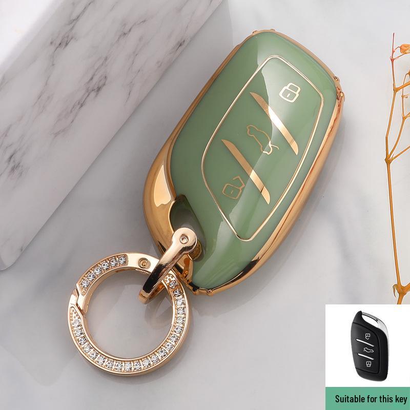 MG 5/6Pro/ZS/HS Car Key Protector Shell & Bag with Buckle for Men & Women