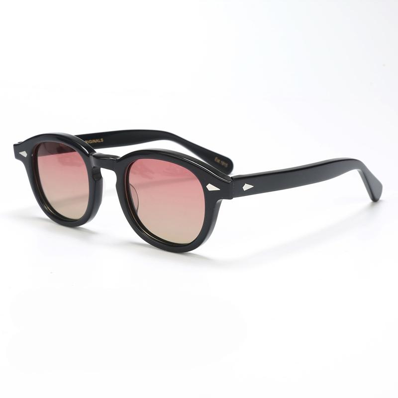 Fashion Polarized Sunglasses Men UV400 Johnny Depp Lemtosh Brand Designer Sun Glasses For Male Retro Acetate Frame Oculos