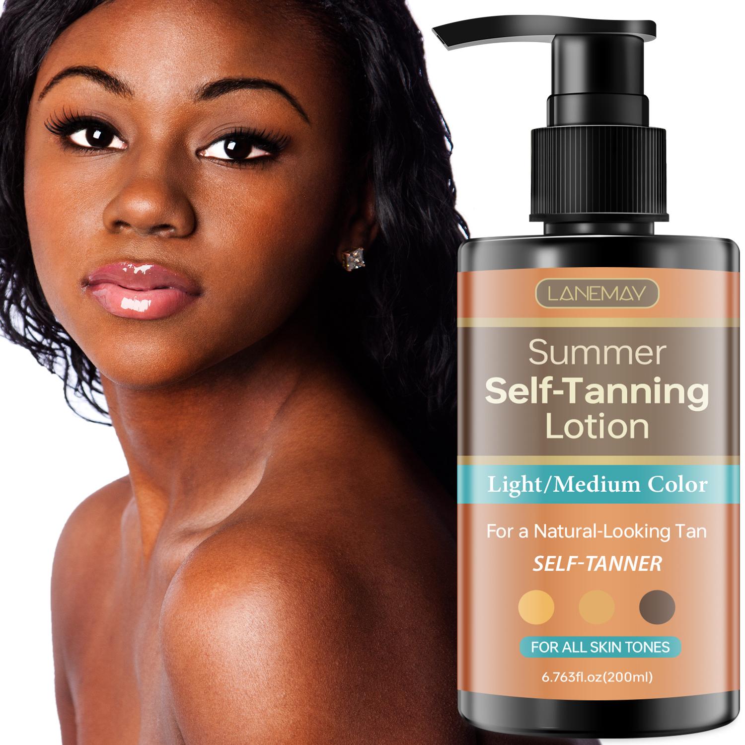 

Summer Self-Tanning Lotion-For A Natural Looking Tan-Beauty & Skin Care With Theobroma Cacao Seed Butter-Suitable For All Skin Types, 200ml