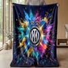 Borussia Dortmund Theme Blanket Soft Flannel Blanket Plush Throw Blanket Cozy Sofa Bed Blanket for Home Decor