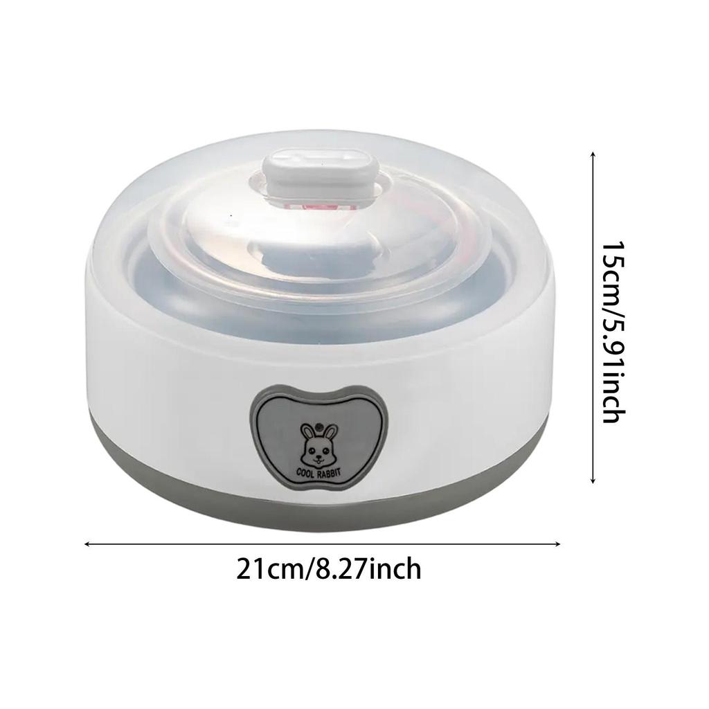 Automatic Yogurt Machine Low Noise DIY Homemade Yogurt Household Professional Constant Temperature Control Multifunctional 1.2L