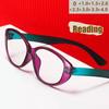 Fashionable Reading Glasses For Women Ultra Light Comfortable Blue Light HD Two Color Elegant Elderly Glasses 138