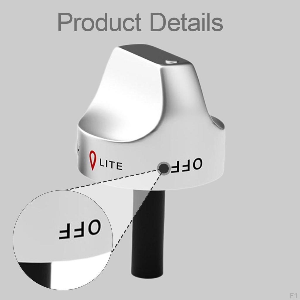 Gas Knob Range Control Replacment Cooktop Universal Rotary Switch for Oven Kitchen