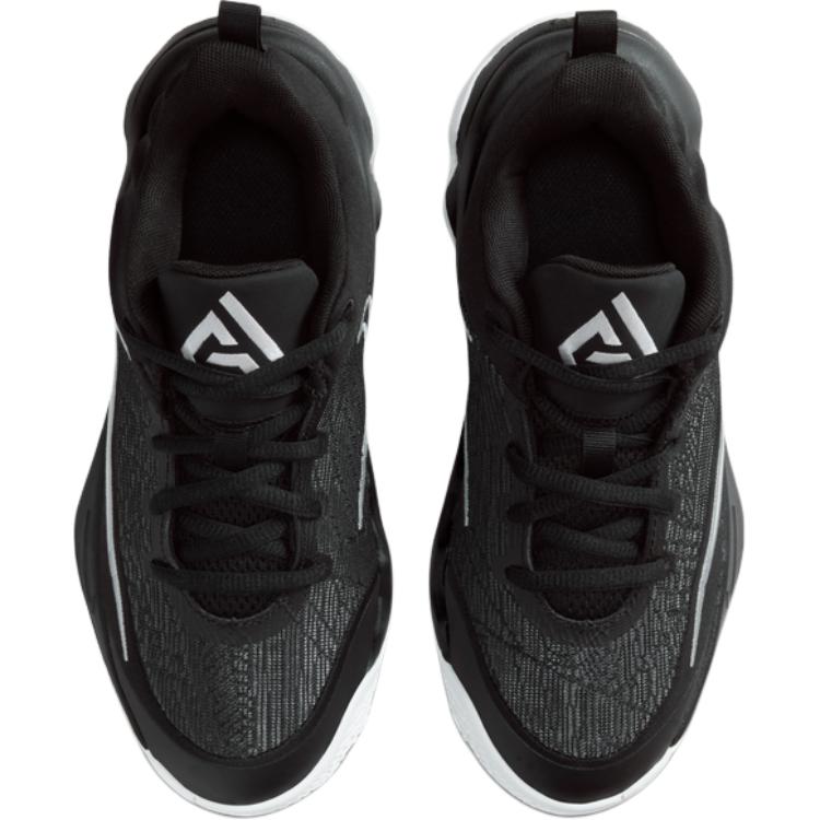 Nike Giannis Immortality 4 GS Černá Vlčí šedá Bílá Dětské tenisky IH7664-004