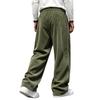 Men's Corduroy Wide Leg Pants Casual Relaxed Fit Long Trousers for Everyday Wear