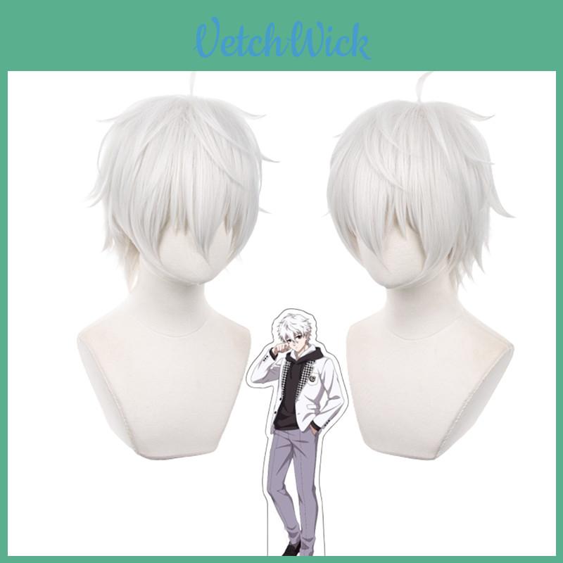 Parrucca Cosplay di Seishiro Nagi di Blue Lock per Feste di Halloween e Natale Regalo