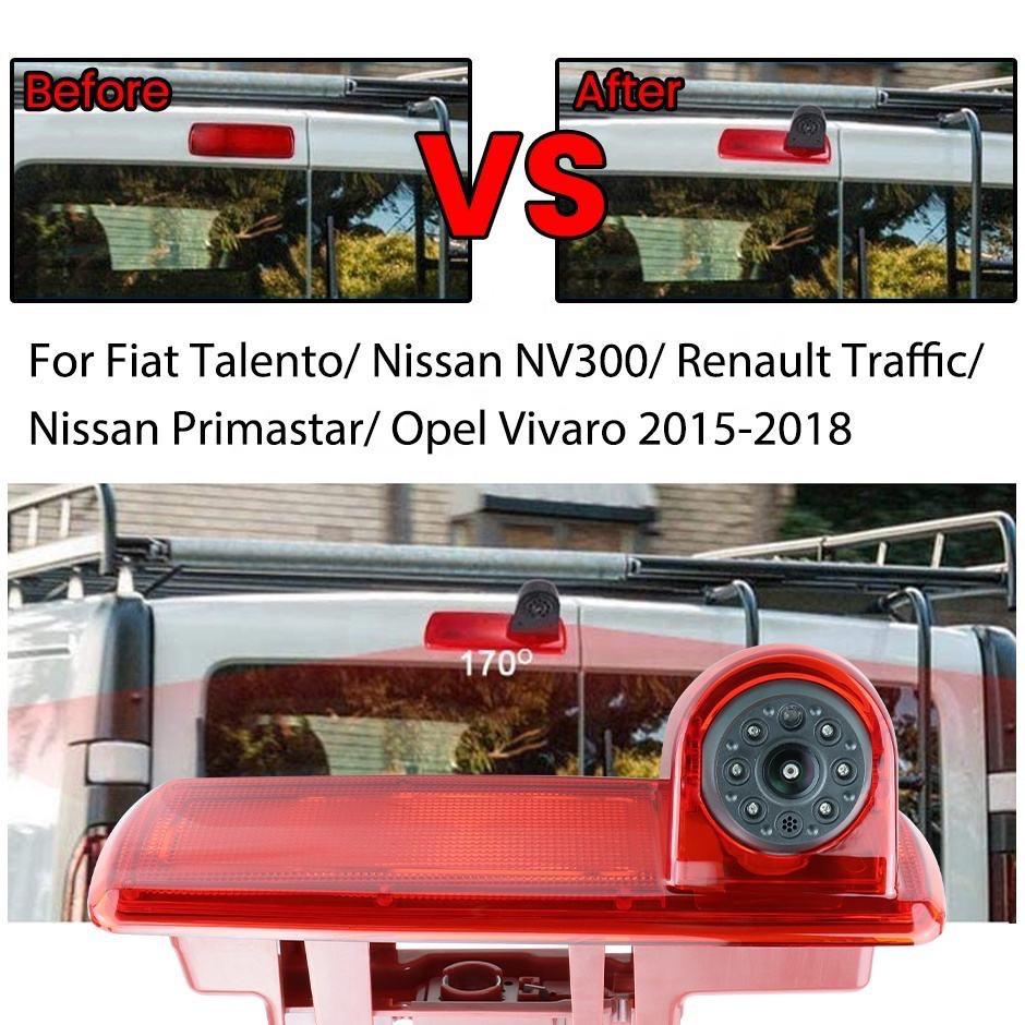 4.3-inch Rearview Mirror Display with Reverse Camera for Opel Vivaro/Renault Trafic