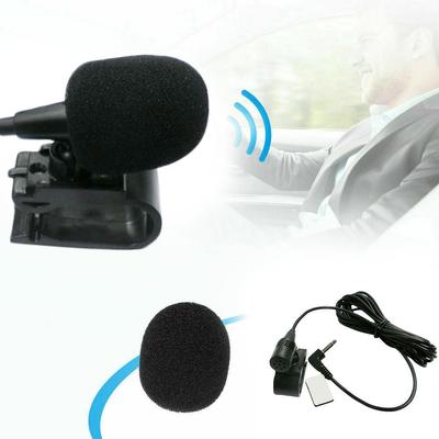 300cm 3.5mm Mic Stereo Jack Mini Mic Long Wired Handsfree For PC Audio Car DVD Player Microphone External Radio Car GPS C9B3