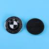 Interior Mouldings New 2025 1Pc ABS 74mm 82mm Car Front Hood Badge Logo Rear Trunk Emblem for BMW M Performance E46 F10 F30 E39
