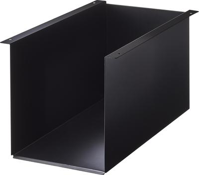 Yamazaki Jitsugyo (Yamazaki Jitsugyo) Under Table Storage Box Rack Black Approx. W19.5 X D32.8 X H18.3cm Tower Under Desk Small Items Storage Fixed
