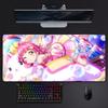 Anime LLovelive School Idol Project Serie Mauspads Mousepad Großes Gaming Lockedge Verdickte PC Tisch Schreibtischmatte