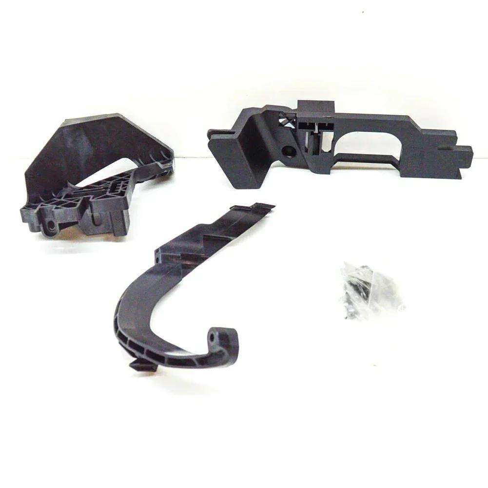 Newest 1pcs Black Abs Front Left Headlight Bracket For BMW For For X6 OEM Number 63117395523 Replacement  Car Accessories