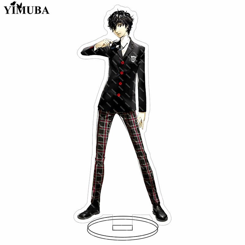 Game Persona 5 Anime Cosplay Acrylic Stand Model Plate Ren Amamiya Ryuji Sakamoto Anne Takamaki Action Figures Desk Decor
