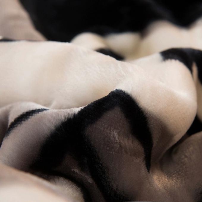 Winter Double Layer Raschel Blanket for Bed Soft Warm Fluffy Throw Blankets 150x200cm Multifunctional Thicken Warm Plush Quilts