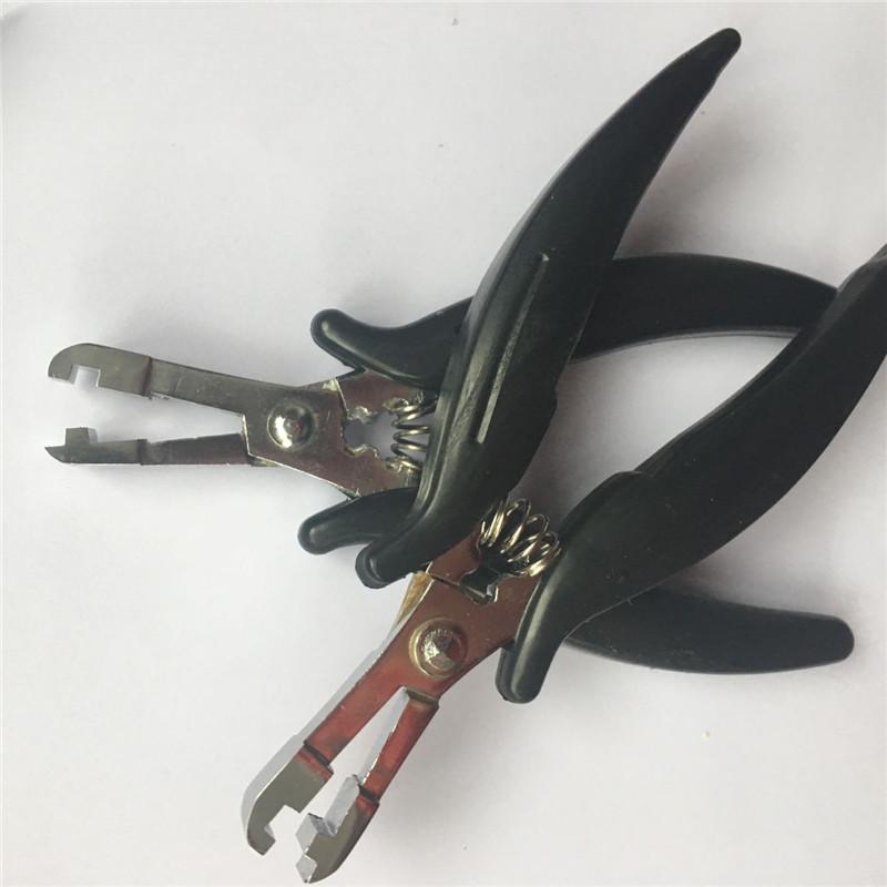 Remover Hair Extensions Pliers For Pre-Bonded Hair- Model A 4MM  Flat Sqare Shape Hair Extensions Plier