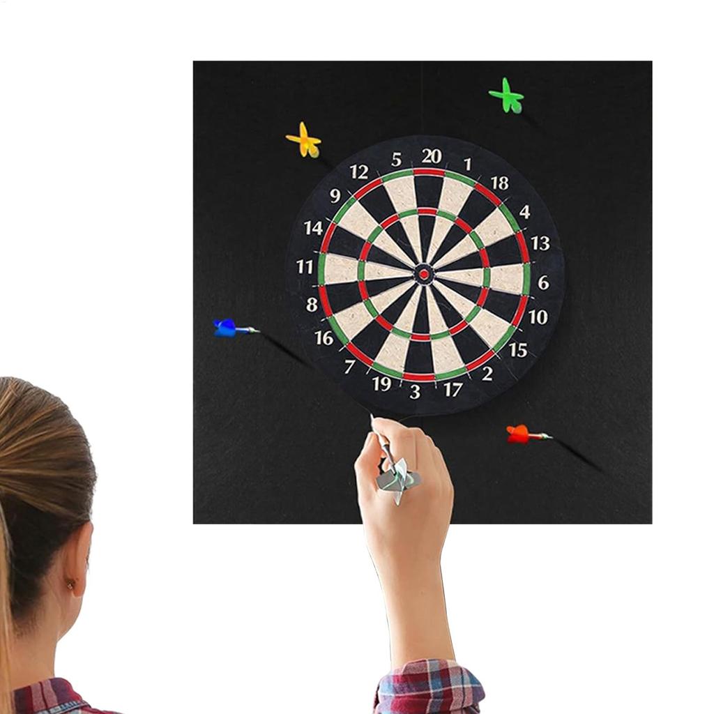 Dart Board Wall Protector Wall Protector For Dartboards Heavy-Duty Removable Mat Protection For Garage Home Game S/L