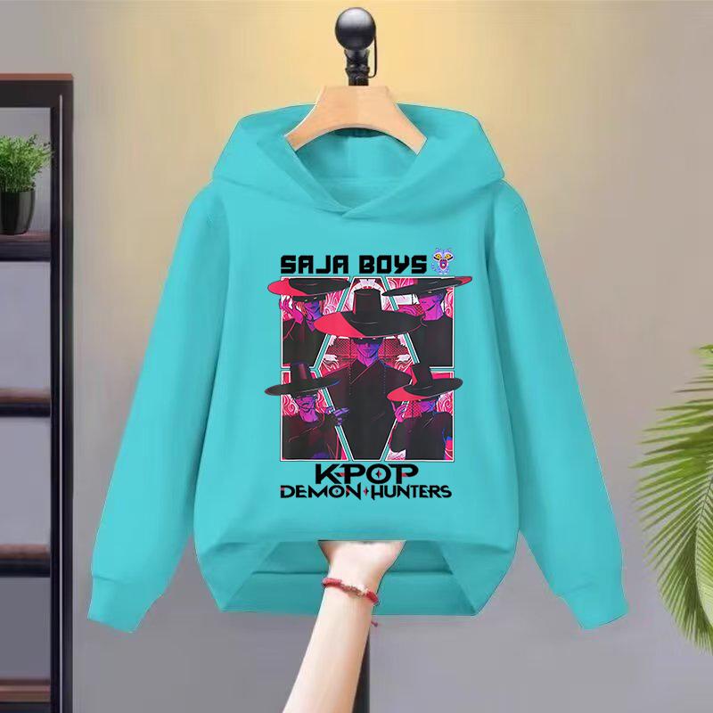 Kpop Polowanie na Czarownice Odzież Dziecięca, Męskie i Damskie Bluzy Wiosenno-Jesienne oraz Modne Bluzy