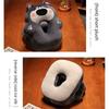Plush&Ice Silk Doggy Office Nap Pillow Double-sided Piggy Pillow Stuffed Toy  Female Gift