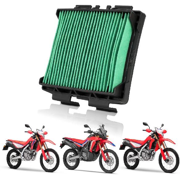 

Motorcycle Engine Air Filter Cleaner Multiple Filtration for CRF300L CRF 300L CRF300 Rally 2021-2024