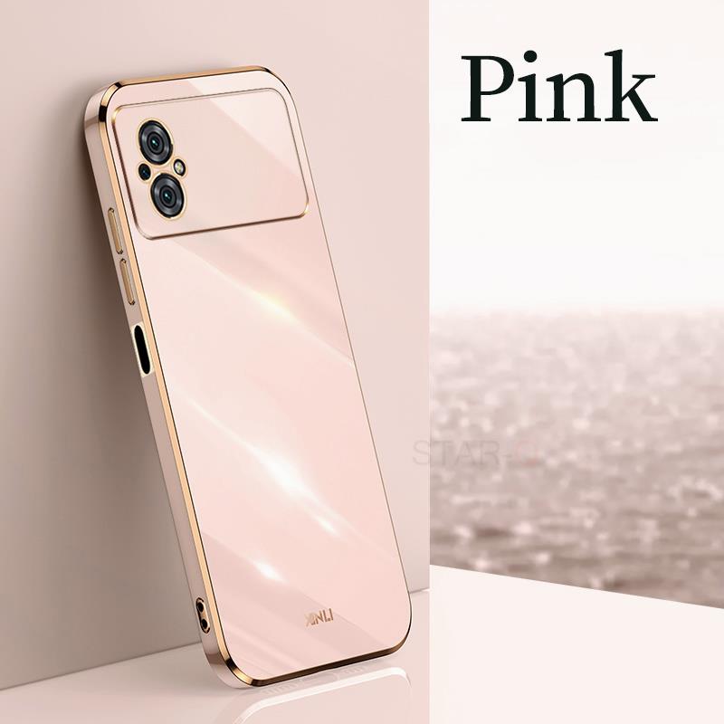 Poko M5s Luxury Ring Holder Plating Case for Xiaomi Mi Poco M4 M5 4g M 4 5 5g Silikonový stojánek Zadní kryt Funda Pocom4 Pocom5