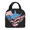 Cody Rhodes Wrestler Insulated Lunch Bag for Women Children Leakproof Food Boxes Thermal Lunch Box Tote