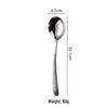 ZISIZ 304 Stainless Steel Children's Eating Spoons - Small (7-Pack)