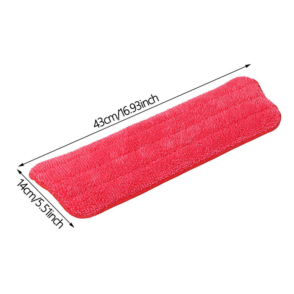 Flache Nachfüll-Reinigungswischmopp-Pads, Ersatzköpfe, Mikrofasertuch, Sprüh