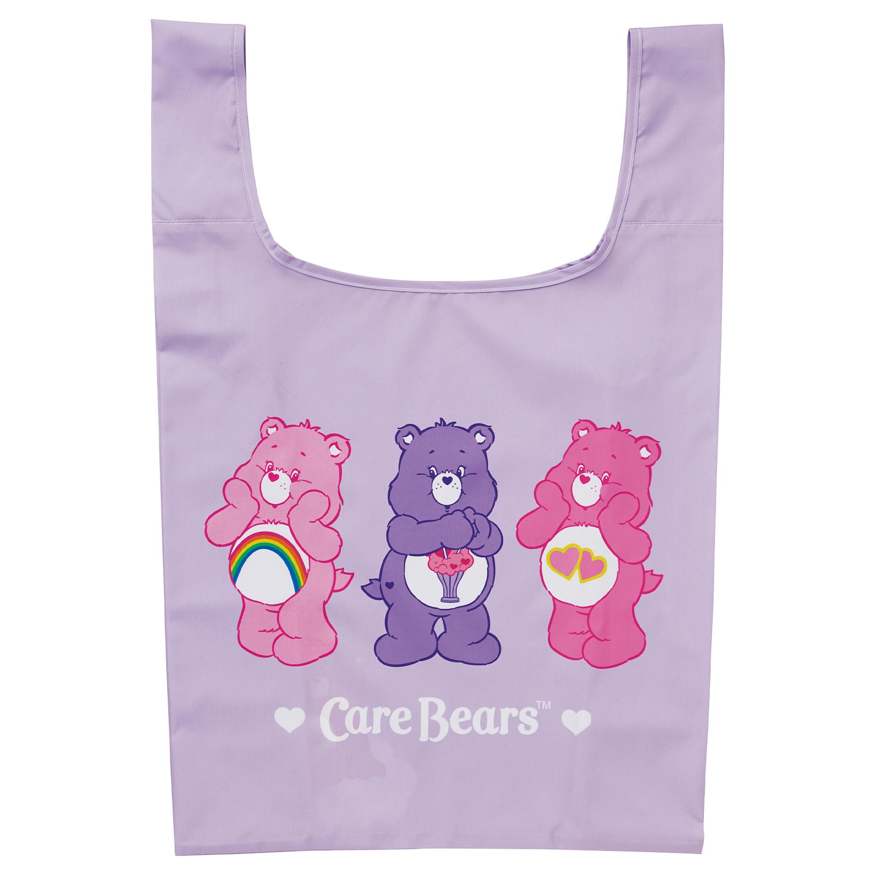 

Marushin Eco Care Bears Purple Cute Made with Recycled 5545001000 Bag, Bear, Merchandise, Polyester,