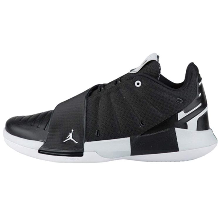Jordan CP3 11 TB Round Toe Shock Absorption Non-Slip Wear-Resistant Lightweight Low-Top Basketball Shoes Unisex sneaker Black White BQ2673-001