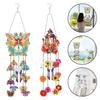 Diamond Wind Chime Garden Sun Catcher Diamond Set Pendant For Home Wall Decor Diamond Window Pendant Garden Decoration