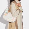 Coach Hobo 29 Floral Print Leather Shoulder Bag Women Shoulder Bag Off-White C8619-IMCAH