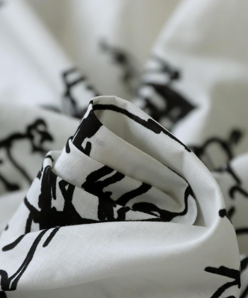 Antiqua Art Print Short One Size Ivory Women's Shirt, Sleeve, 100% Cotton, ZE-01094, 28,